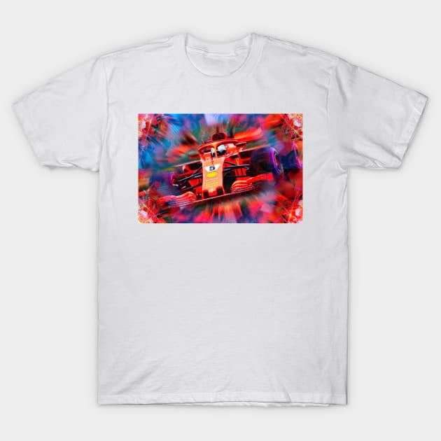 Vettel T-Shirt by DeVerviers